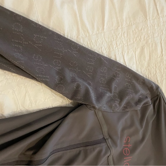 Stella McCartney Adidas 1/4 zip top szM - Picture 4 of 8